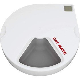 Cat Mate C500 automatic pet feeder with ice packs