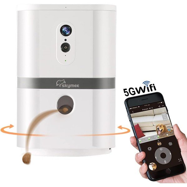 SKYMEE Petalk AI II dog camera treat dispenser
