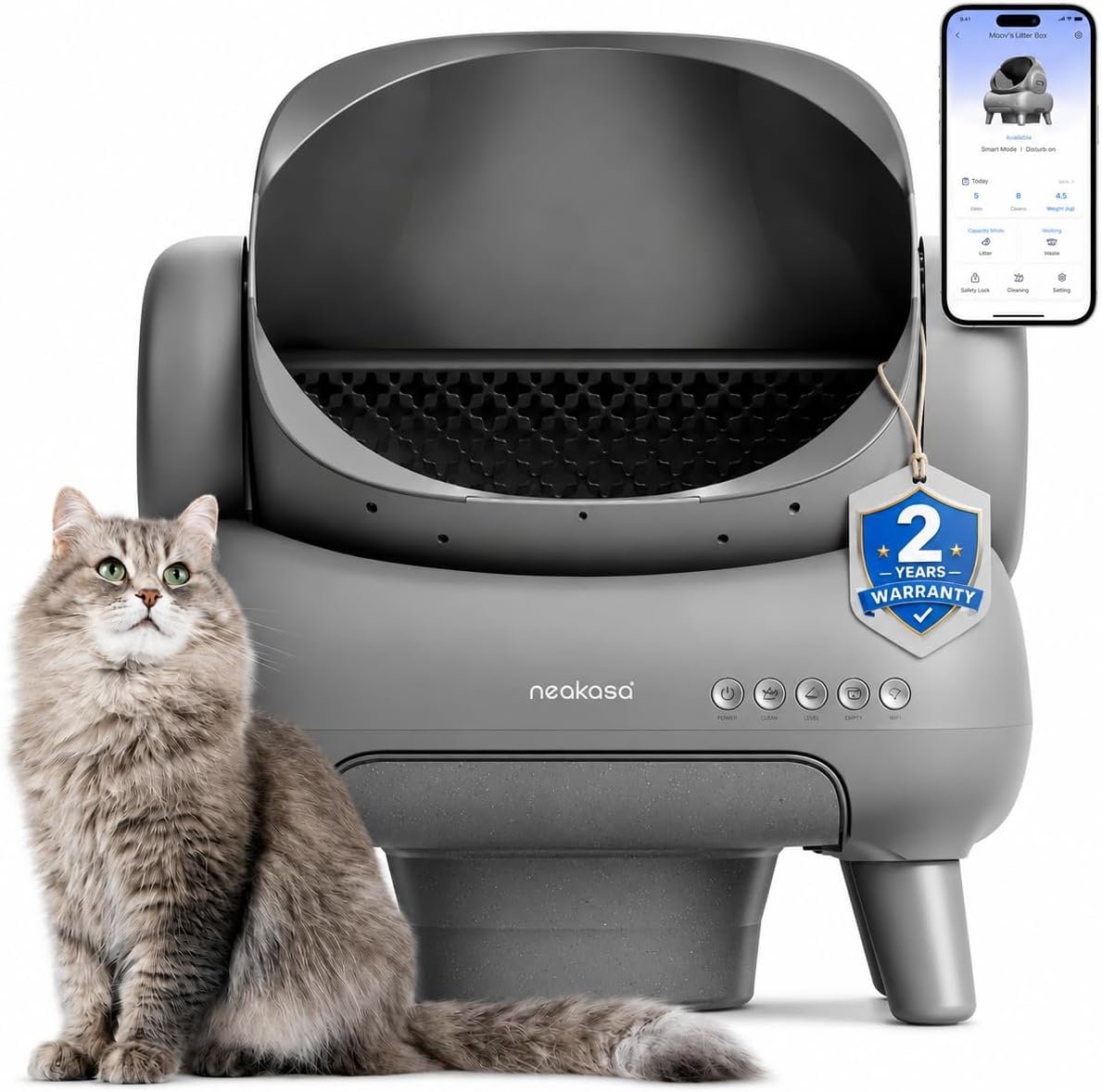 Neakasa M1 Plus Open-Top Self-Cleaning Litter Box