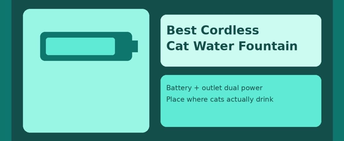 Best Cordless Cat Water Fountain for Flexible Placement (2026)
