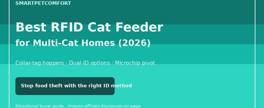 Best RFID Cat Feeder for Multi-Cat Homes (2026)