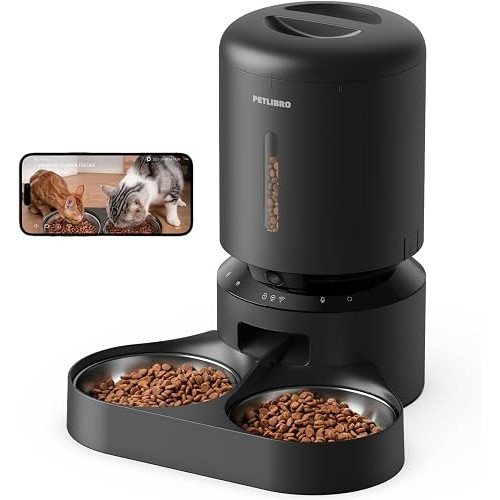 PETLIBRO Granary dual tray cat feeder with camera